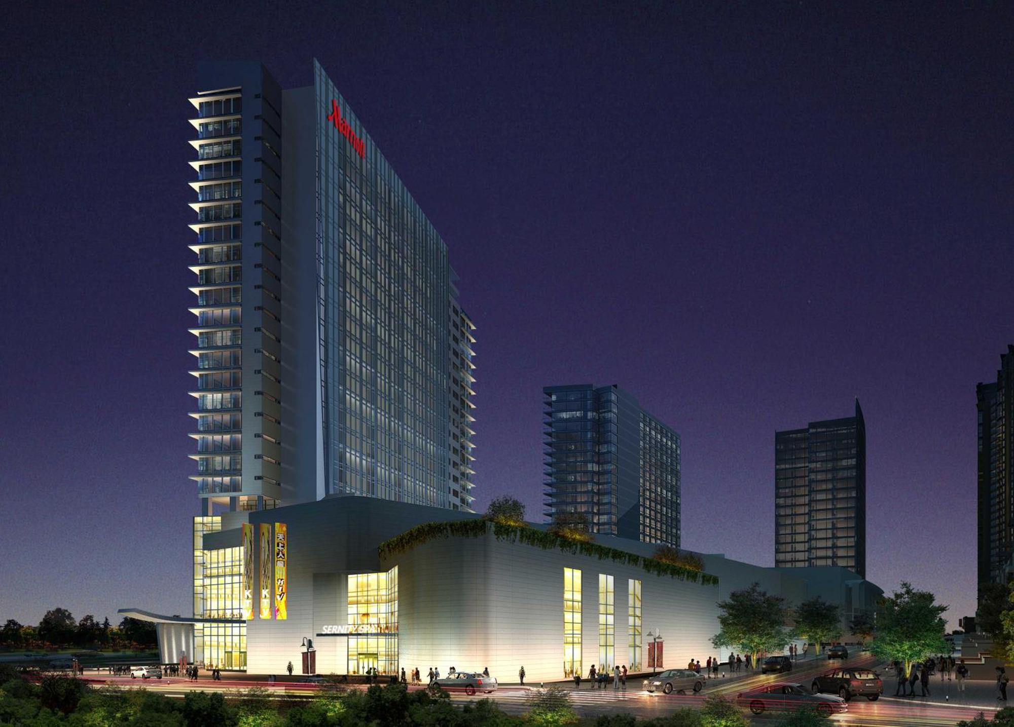Zhuzhou Marriott Hotel Exterior foto