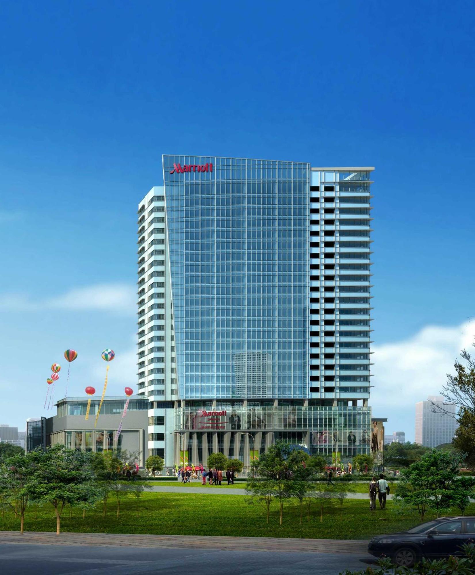 Zhuzhou Marriott Hotel Exterior foto